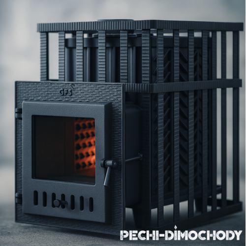 Чугунная печь для бани Гефест GFS ЗК 40 (М) в сетке