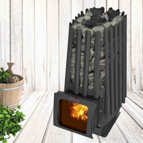 Банная печь Grill’D Cometa 350 Vega Short Window Max