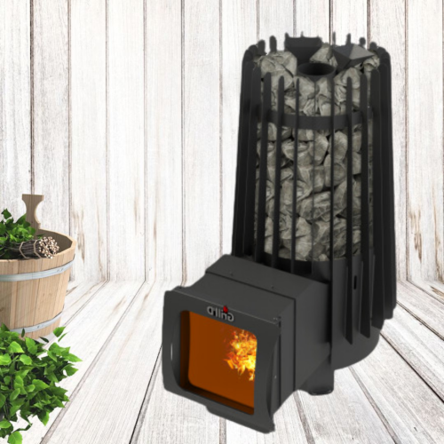 Банная печь Grill'D Cometa Vega 180 Long Window Max pro 
