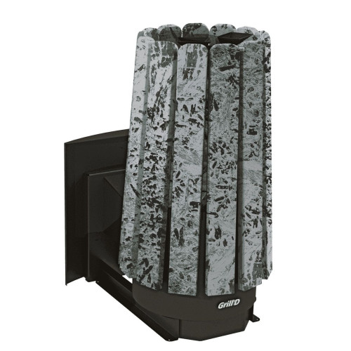 Банная печь Grill'D Cometa Vega 350 Window Max Stone Pro (Серпентинит)