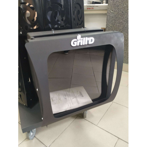 Банная печь Grill'D Violet Short Window Max