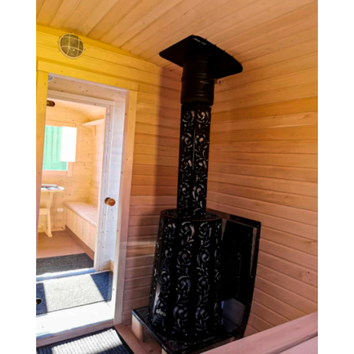 Банная печь Grill'D Violet Short Window Max