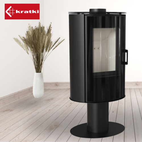 Печь-камин Kratki Koza/AB/S/N/Glass