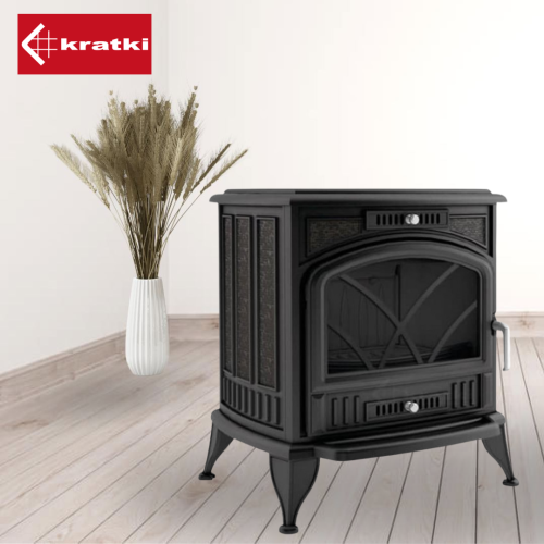 Отопительная печь Kratki Koza/K6 (декор дверцы)