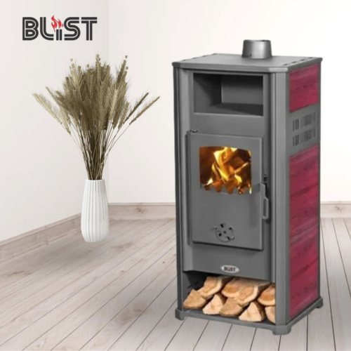 Печь-камин Blist Ambasador LM красный