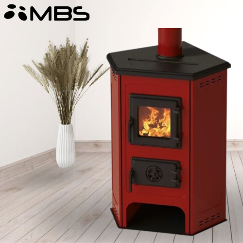 Печь-камин MBS Corner красный 
