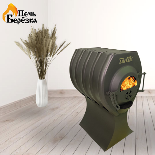 Отопительная печь Берёзка Bulik 200 PLUS Стекло