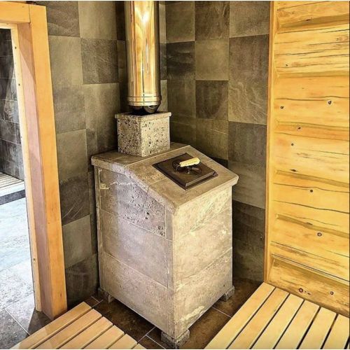 Банная печь Комплект GFS ЗК 25(М) Президент 1000/50 Талькохлорит