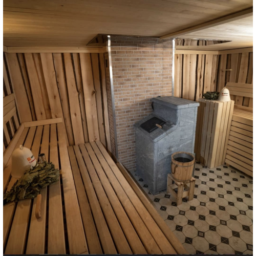 Банная печь Гефест Гром 50(П2) Президент 1200/50 Талькохлорит