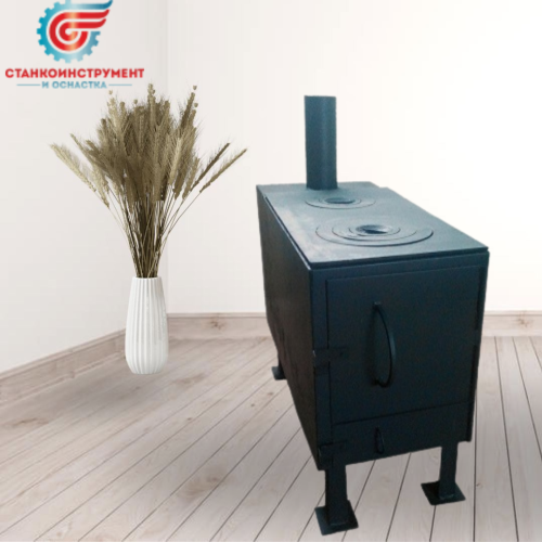 Печь-буржуйка №4 с плитой П2-3 