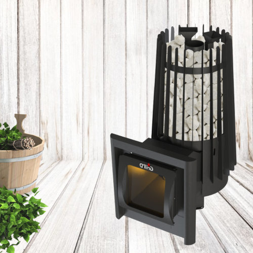 Банная печь Grill’D Cometa 180 Vega Long Window Max 