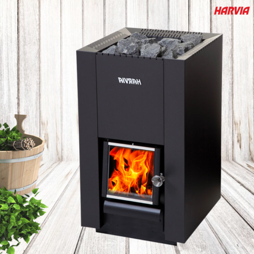 Дровяная печь Harvia 16 Black 