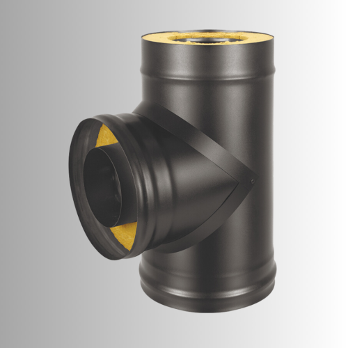 Сэндвич-тройник BLACK 150x250 мм (AISI 430/0,8мм)