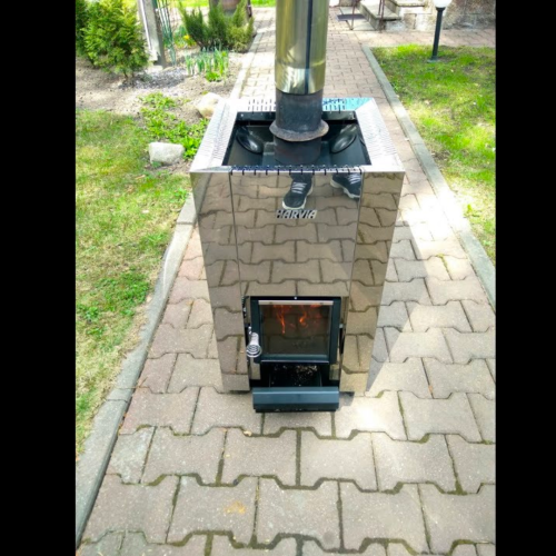 Дровяная печь для сауны Harvia Standart 16 Steel