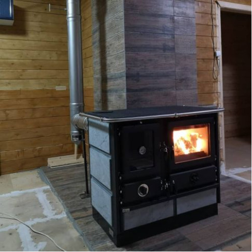 Печь-камин MBS Super Thermo Magnum Stone L/R