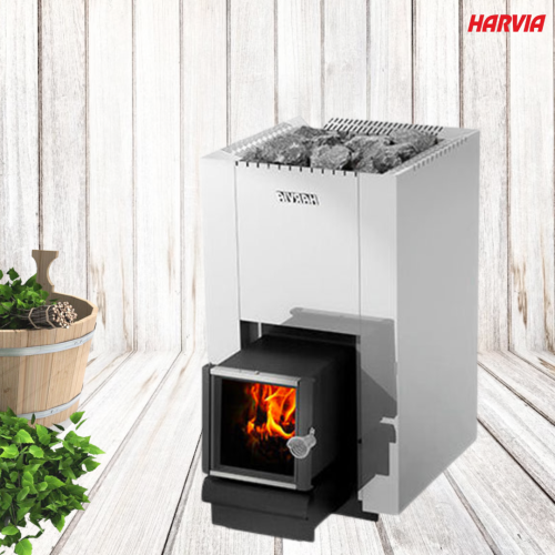 Дровяная банная печь Harvia Standart 16 SL Steel 