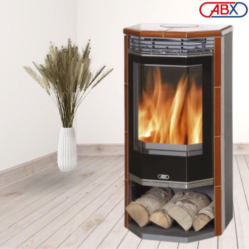 Печь камин ABX Arden (каштан)